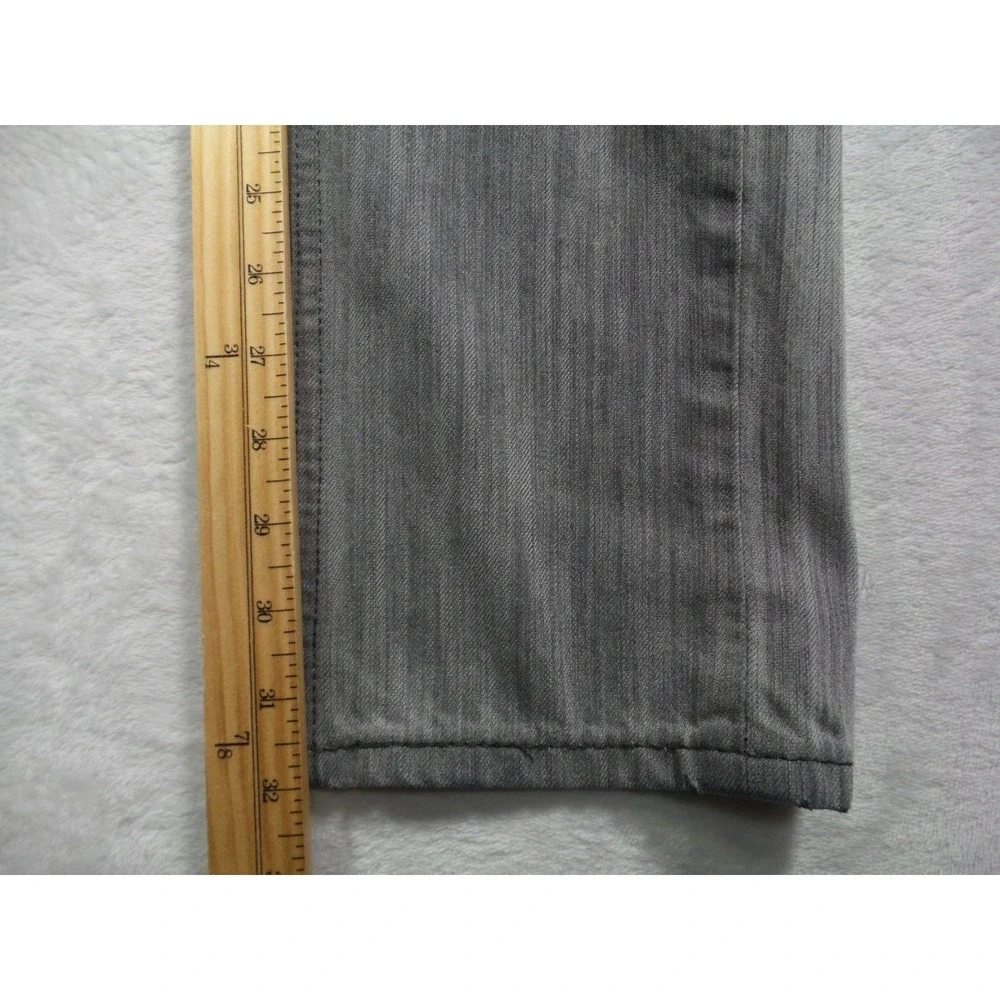 Levis Jeans Mens Size 29 x 30 Gray‎ Denim 511 Skinny Fit Straight Leg Stretch